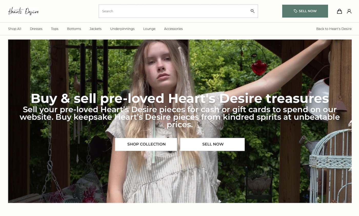 Pre-Loved by Heart's Desire