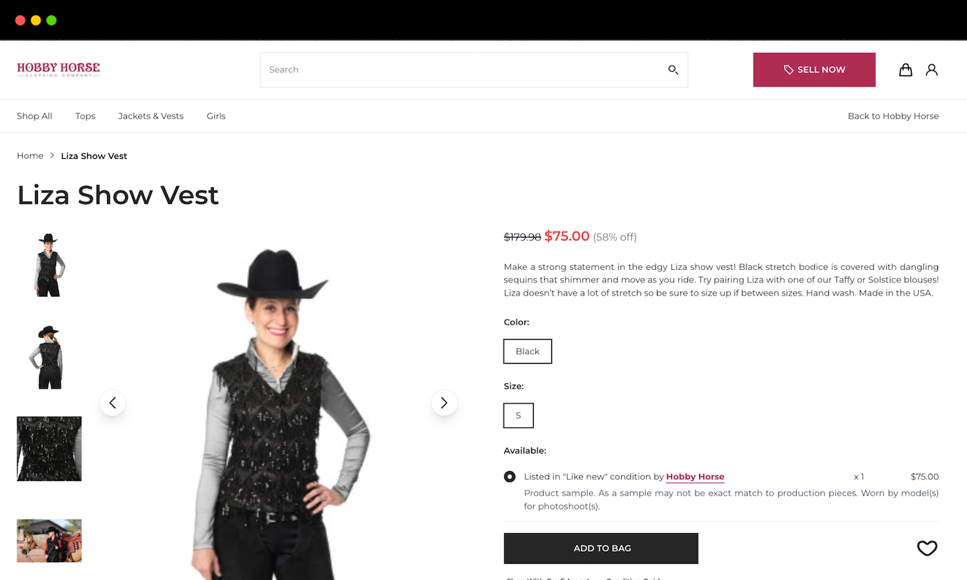 Pre-Loved by Hobby Horse