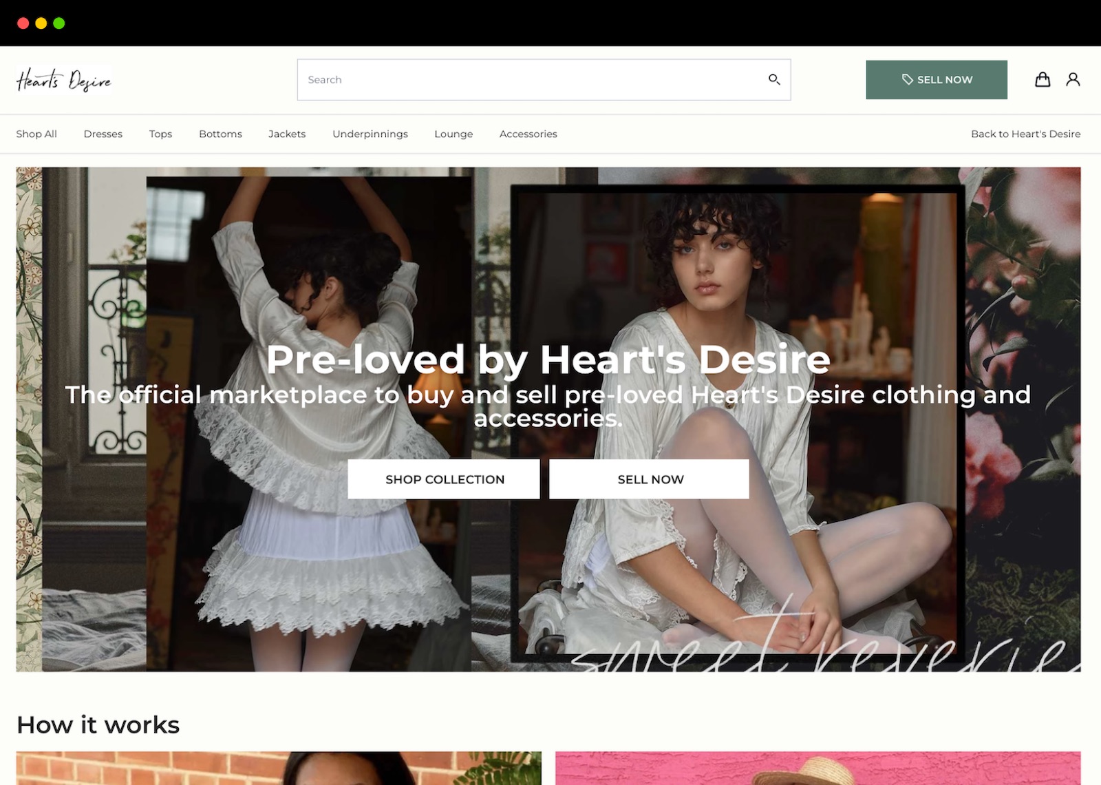 Pre-Loved by Heart's Desire
